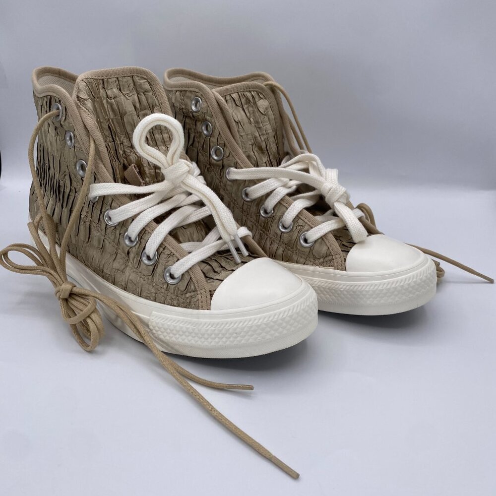 Converse Chuck Taylor All Star Wrinkled Satin Shoes Women's US 8.5 - Picture 2 of 16